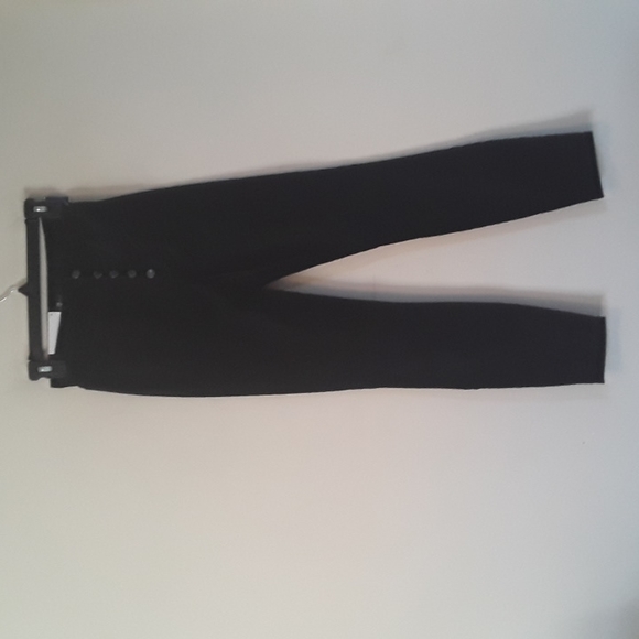 NWT 7 for All Mankind High Waist Velvet Ankle Skinny with Exposed Button Fly 23 - Picture 8 of 16
